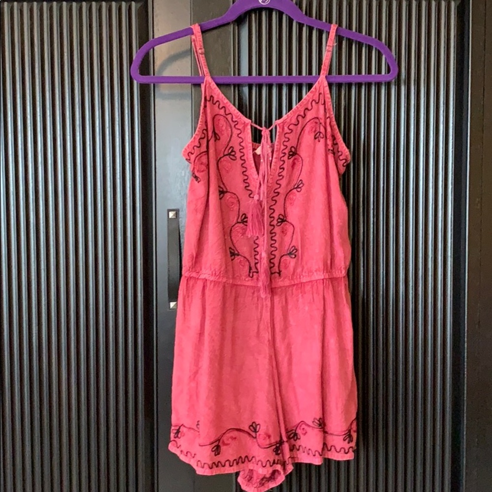 Maroon romper